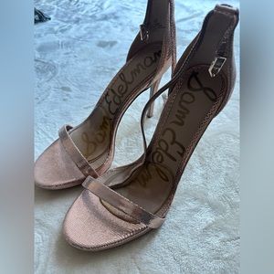 Rose gold heels